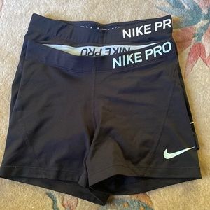 Black Nike Pros Bundle SOLD***